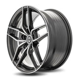 Curva | Gun Metal Machine Face | 18x8.5 | +35mm | CB73.1