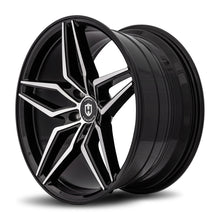Curva | Gloss Black Machine Face | 20x8.5 | +35mm | CB73.1