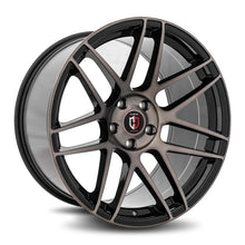 Curva | Gloss Black Machine Face Tinted | 20x9.5 | +30mm | CB72.56