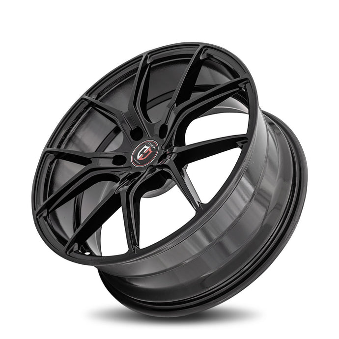 Curva | Gloss Black | 20x8.5 | 5x120 | +20mm | CB72.56