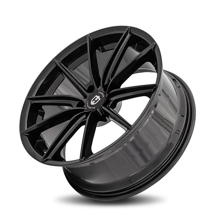 Curva | Gloss Black | 20x9 | 5x114.3 | +35mm | CB73.1