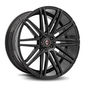 Curva | Gloss Black | 22x10.5 | 5x114.3 | +40mm | CB73.1