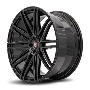 Curva | Gloss Black | 22x9 | 5x115 | +15mm | CB71.5