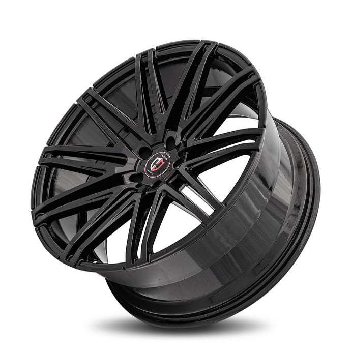 Curva | Gloss Black | 22x10.5 | +45mm | CB71.5