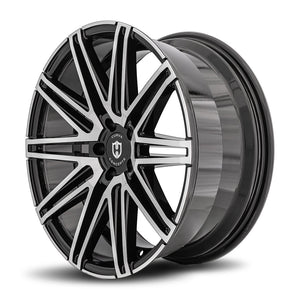 Curva | Gloss Black Machine Face | 20x10.5 | 5x114.3 | +35mm | CB73.1