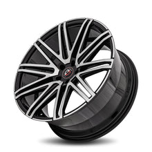 Curva | Gloss Black Machine Face | 22x9 | 5x120 | +28mm | CB72.56