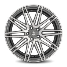 Curva | Gun Metal Machine Face | 20x9 | 5x114.3 | +35mm | CB73.1