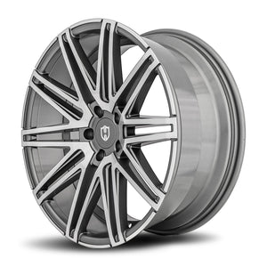 Curva | Gun Metal Machine Face | 20x10.5 | +40mm | CB73.1