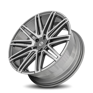 Curva | Gun Metal Machine Face | 20x10.5 | +40mm | CB73.1