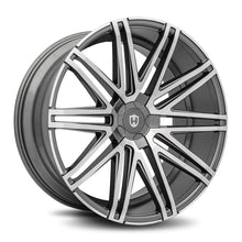 Curva | Gun Metal Machine Face | 22x9 | 5x120 | +28mm | CB72.56