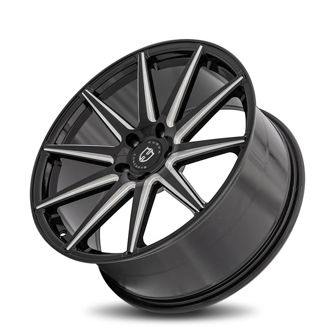 Curva | Gloss Black Milled | 20x9 | +30mm | CB73.1