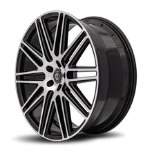 Curva | Gloss Black Machine Face | 22x10.5 | +40mm | CB73.1