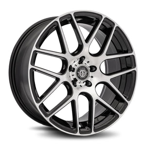 Curva | Gloss Black Machine Face | 19x8.5 | 5x120 | +20mm | CB72.56