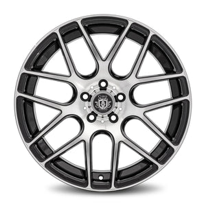 Curva | Gloss Black Machine Face | 19x8.5 | 5x120 | +20mm | CB72.56