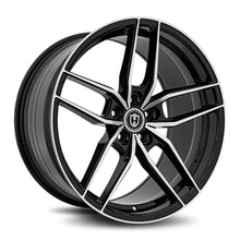 Curva | Gloss Black Machine Face | 20x10 | 5x114.3 | +40mm | CB73.1