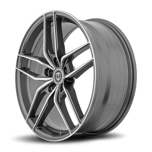Curva | Gloss Black Machine Face | 20x8.5 | 5x120 | +35mm | CB72.56