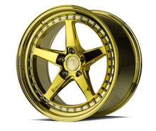 DS05 | Gold Vacuum w/ Chrome Rivets | 19x9.5 | 5x114.3 | +22mm | CB73.1