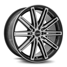 DRW | Gloss Black Machine Face | 17x7 | 5x100/114.3 | +40mm | CB73.1