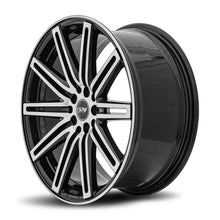 DRW | Gloss Black Machine Face | 17x7 | 5x100/114.3 | +40mm | CB73.1