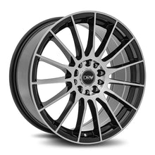 DRW | Gloss Black Machine Face | 18x8 | 5x100/114.3 | +40mm | CB73.1