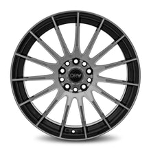 DRW | Gloss Black Machine Face | 18x8 | 5x105/114.3 | +40mm | CB73.1