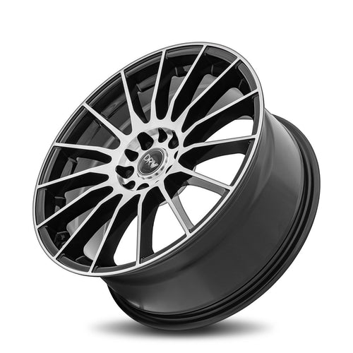 DRW | Gloss Black | 18x8 | 5x105/114.3 | +40mm | CB73.1