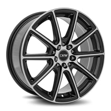DRW | Gloss Black Machine Face | 18x8 | 5x100/114.3 | +40mm | CB73.1