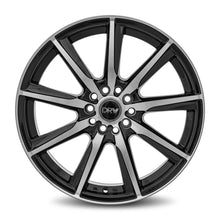 DRW | Gloss Black Machine Face | 17x7 | 5x100/114.3 | +38mm | CB73.1
