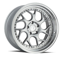 DS01 | Silver Machined Lip w/Chrome Rivets | 18x10.5 | 5x114.3 | +22mm | CB73.1