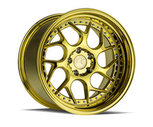 DS01 | Gold Vacuum W/ Chrome Rivets | 18x10.5 | 5x114.3 | +15mm | CB73.1