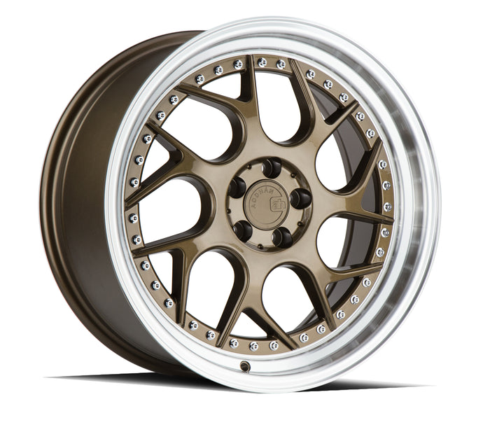 DS01 | Bronze w/Machined Lip | 18x8.5 | 5x114.3 | +35mm | CB73.1