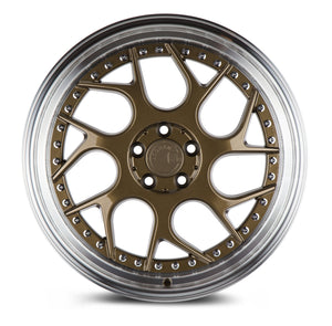 DS01 | Bronze w/Machined Lip | 18x8.5 | 5x114.3 | +35mm | CB73.1