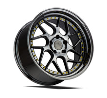 DS01 | Black Vacuum W/ Gold Rivets | 19x10.5 | 5x120 | +25mm | CB72.6