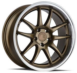 DS02 | Bronze w/Machined Lip | 18x8.5 | 5X100 | +35mm | CB73.1