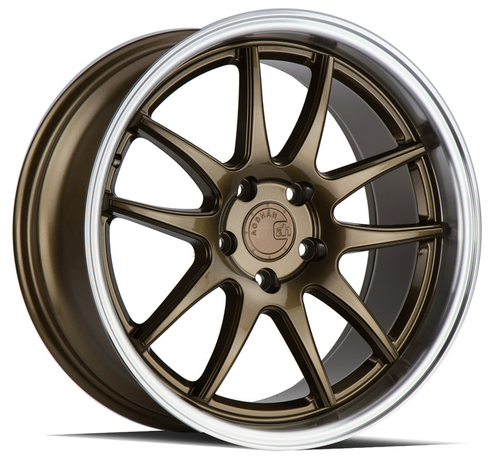 DS02 | Bronze w/Machined Lip | 18x8.5 | 5X100 | +35mm | CB73.1