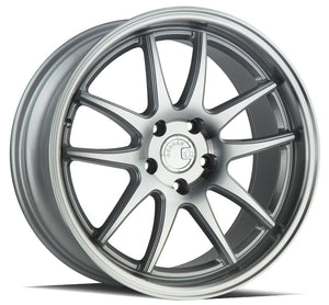 DS02 | Silver w/Machined Face | 18x8.5 | 5x114.3 | +35mm | CB73.1