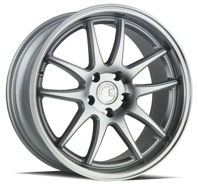 DS02 | Silver w/Machined Face | 18x8.5 | 5x114.3 | +35mm | CB73.1