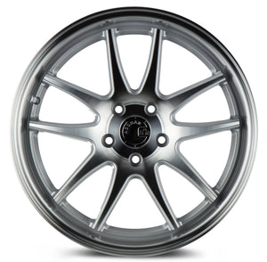 DS02 | Silver w/Machined Face | 18x8.5 | 5x114.3 | +35mm | CB73.1