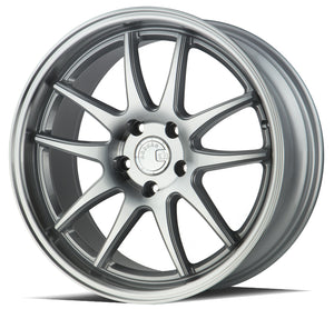 DS02 | Silver w/Machined Face | 18x8.5 | 5X100 | +35mm | CB73.1