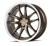 DS02 | Bronze w/Machined Lip | 18x9.5 | 5X100 | +35mm | CB73.1