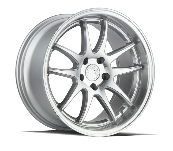 DS02 | Silver W/Machined Face | 19x9.5 | 5x114.3 | +15mm | CB73.1
