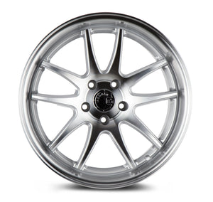 DS02 | Silver W/Machined Face | 19x9.5 | 5x114.3 | +15mm | CB73.1