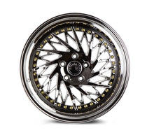 DS03 | Vacuum Chrome w/Gold Rivets | 18x10.5 (Passenger Side) | 5x114.3 | +15mm | CB73.1