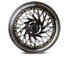 DS03 | Vacuum Chrome w/Gold Rivets | 18x9.5 (Passenger Side) | 5x100 | +35mm | CB73.1