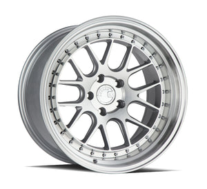 DS06 | Silver w/Machined Face | 18x10.5 | 5x114.3 | +22mm | CB73.1