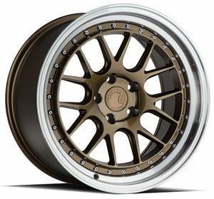 DS06 | Bronze w/Machined Lip | 18x8.5 | 5x114.3 | +35mm | CB73.1