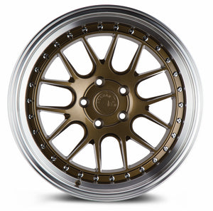 DS06 | Bronze w/Machined Lip | 18x8.5 | 5x114.3 | +35mm | CB73.1