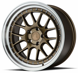 DS06 | Bronze w/Machined Lip | 18x8.5 | 5x114.3 | +35mm | CB73.1