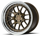 DS06 | Bronze w/Machined Lip | 19x11 | 5x114.3 | +15mm | CB73.1