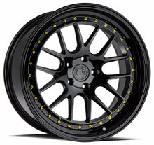 DS06 | Gloss Black W /Gold Rivets | 19x9.5 | 5x114.3 | +15mm | CB73.1